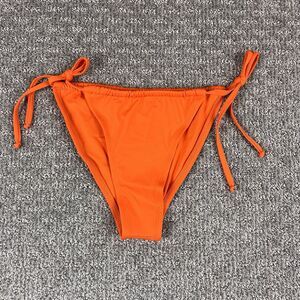 Liberty and Justice Bikini Bottom Women’s Small String Cheeky Beach Swim Orange